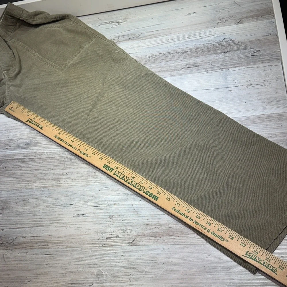 VTG The North Face Corduroy Button Fly Beige Pants Sz 38 Style# AABT Outdoor
